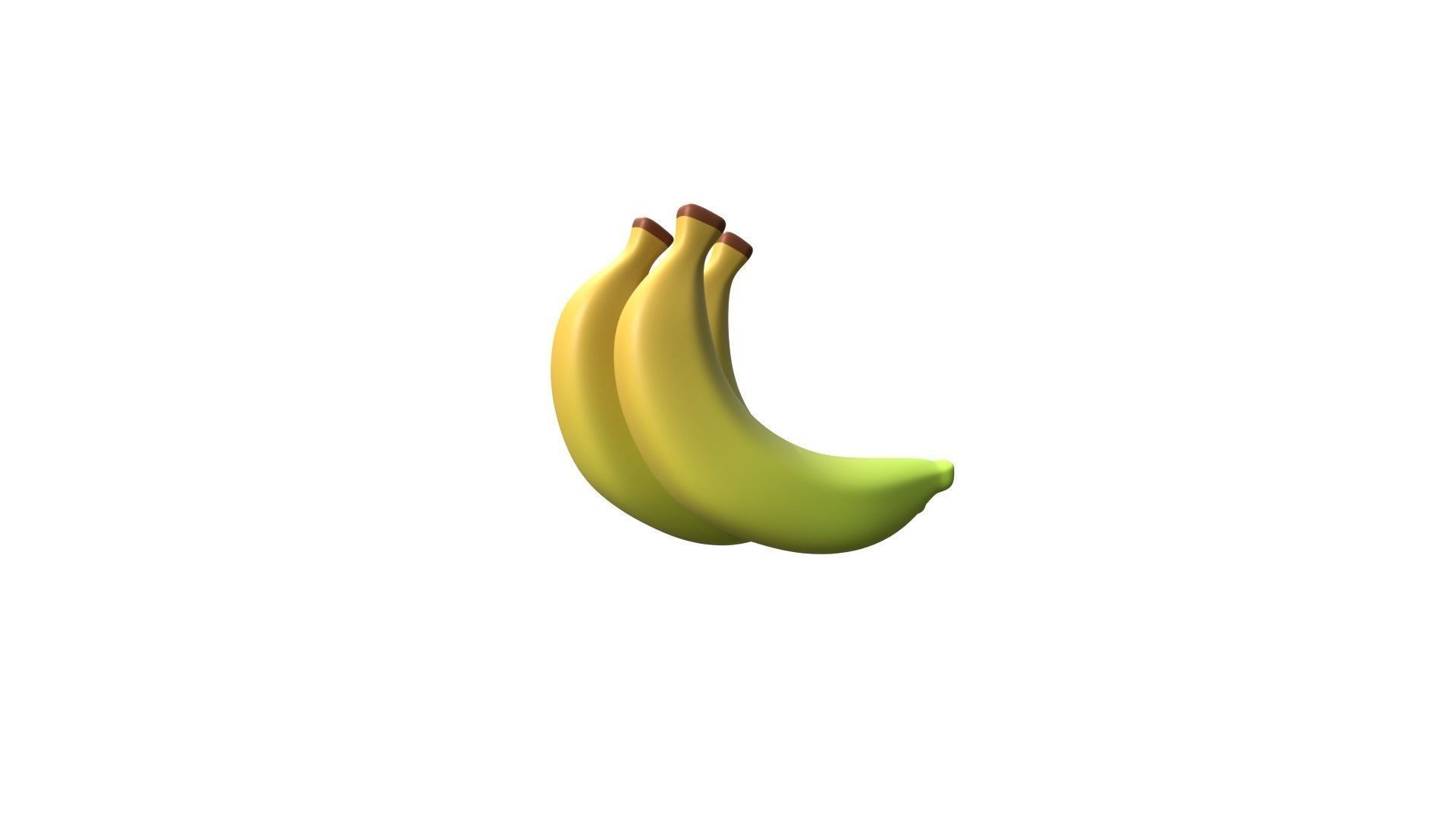 Banana Fruit 3D model_12