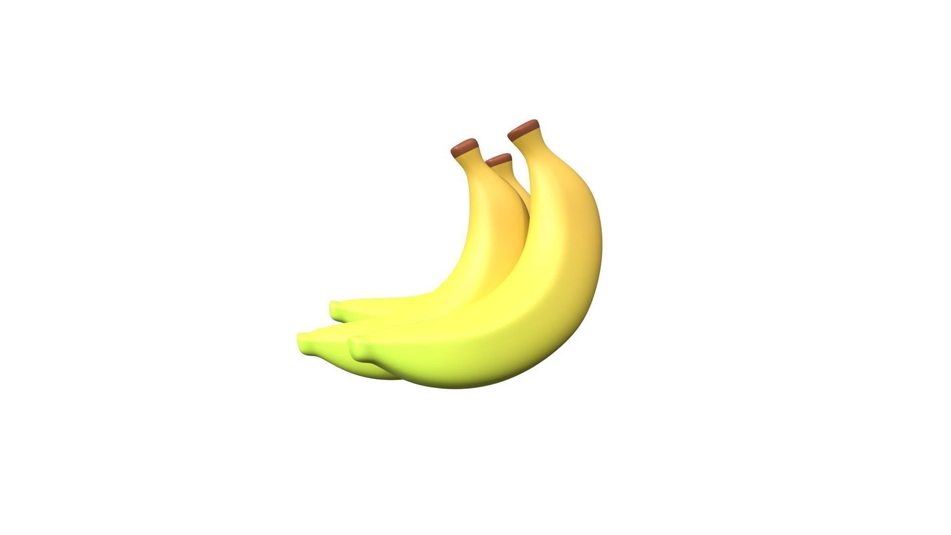 Banana Fruit 3D model_3