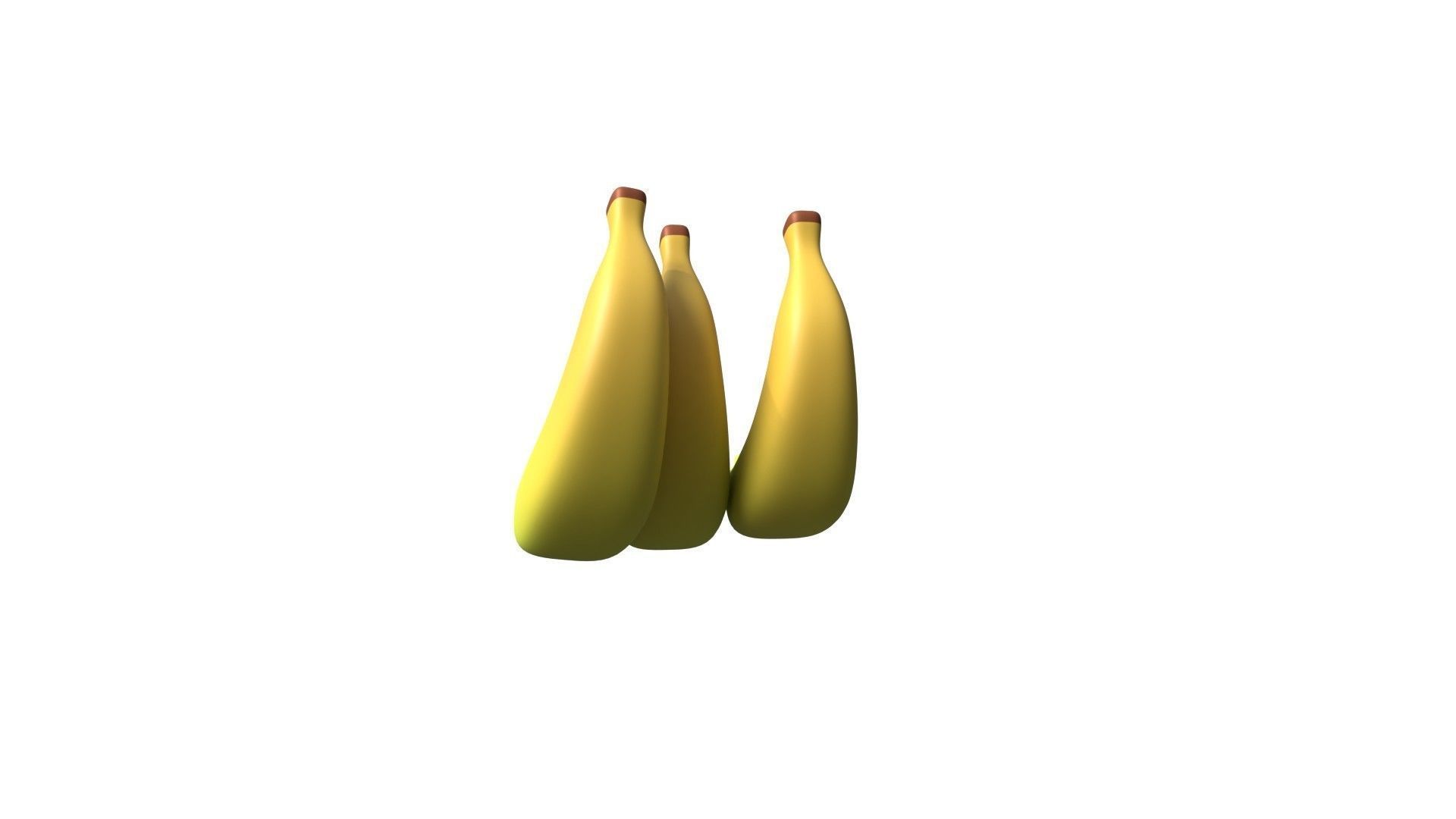 Banana Fruit 3D model_8