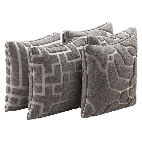 Decorative Pillow Low-poly 3D model