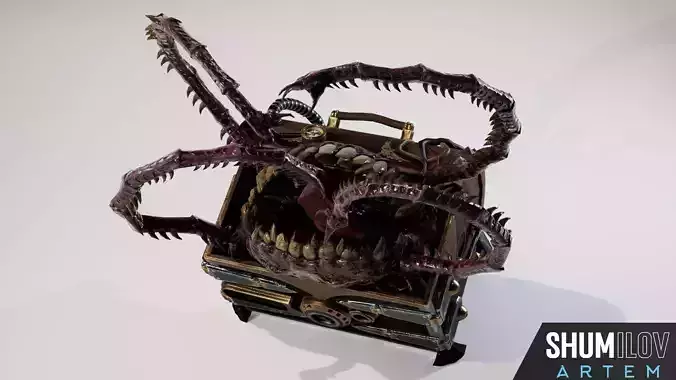 Mimic Industrial1 Low-poly 3D model