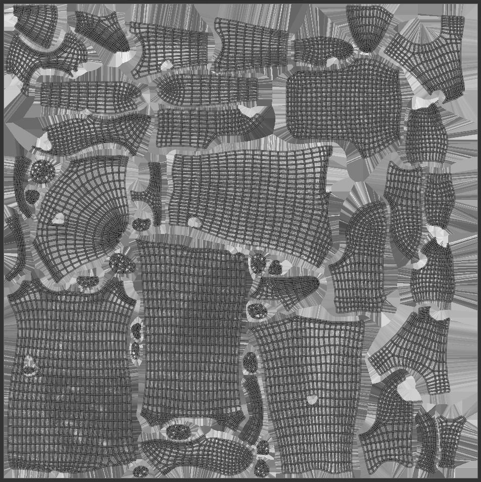 Egyptian Anubis Statue Low-poly 3D model_20