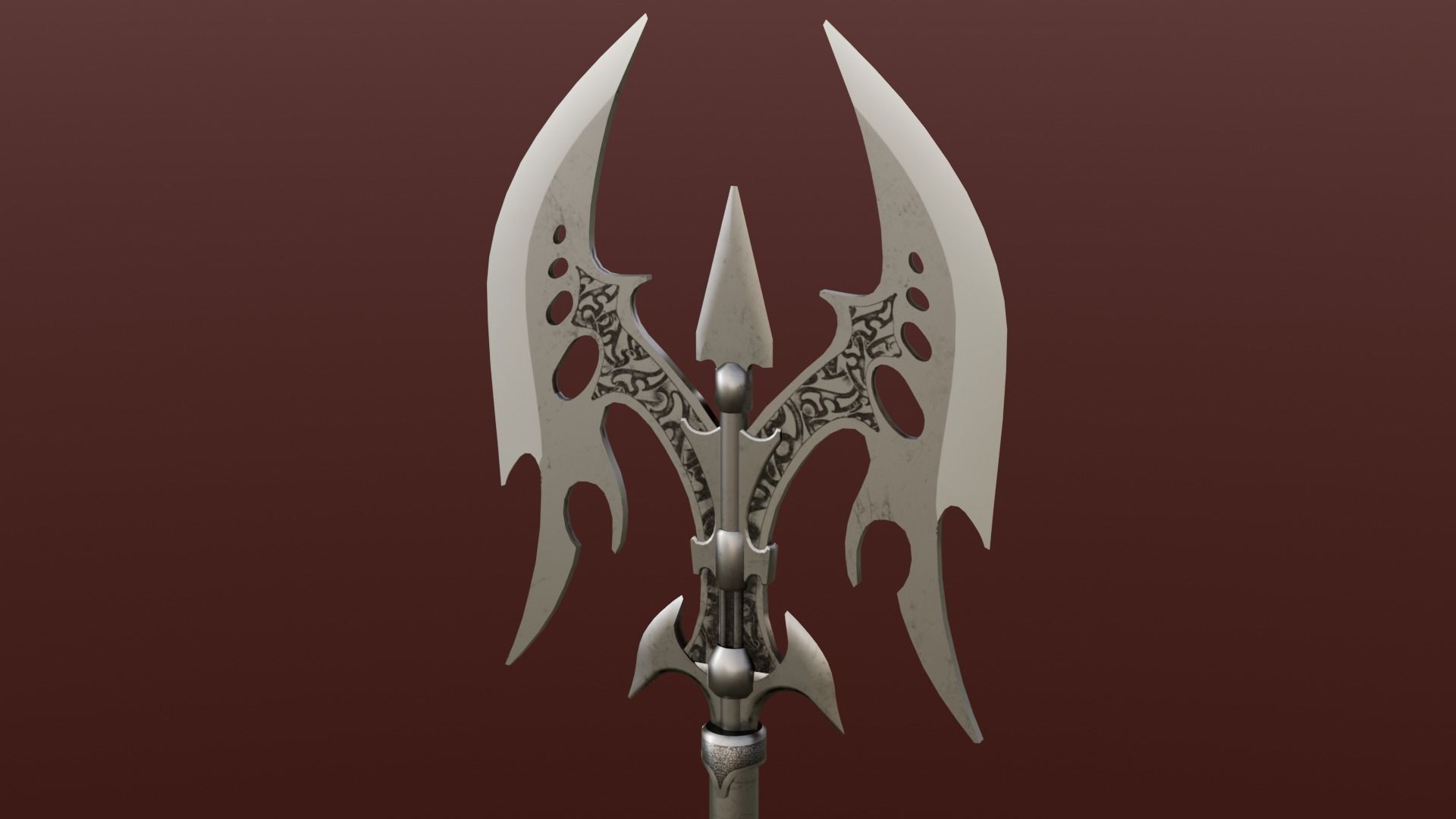 Axe 3D Model Low-poly 3D model_13