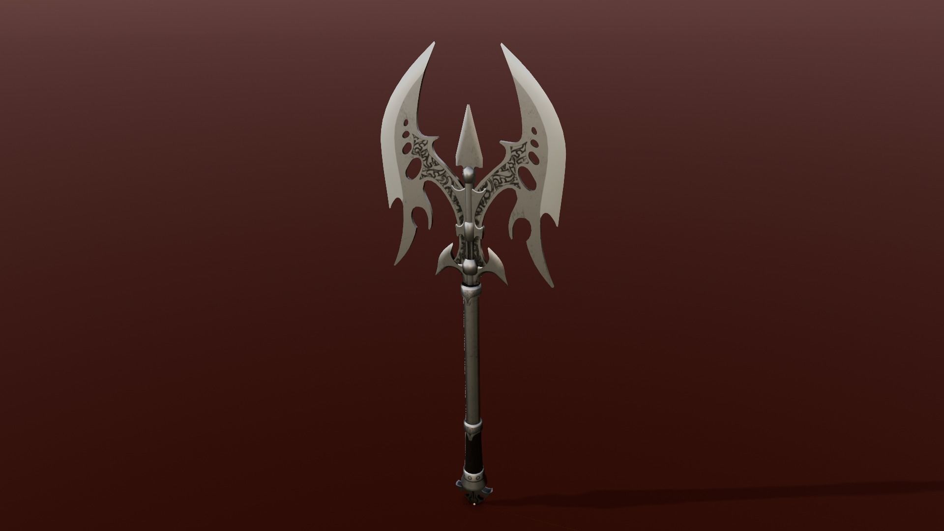 Axe 3D Model Low-poly 3D model_2