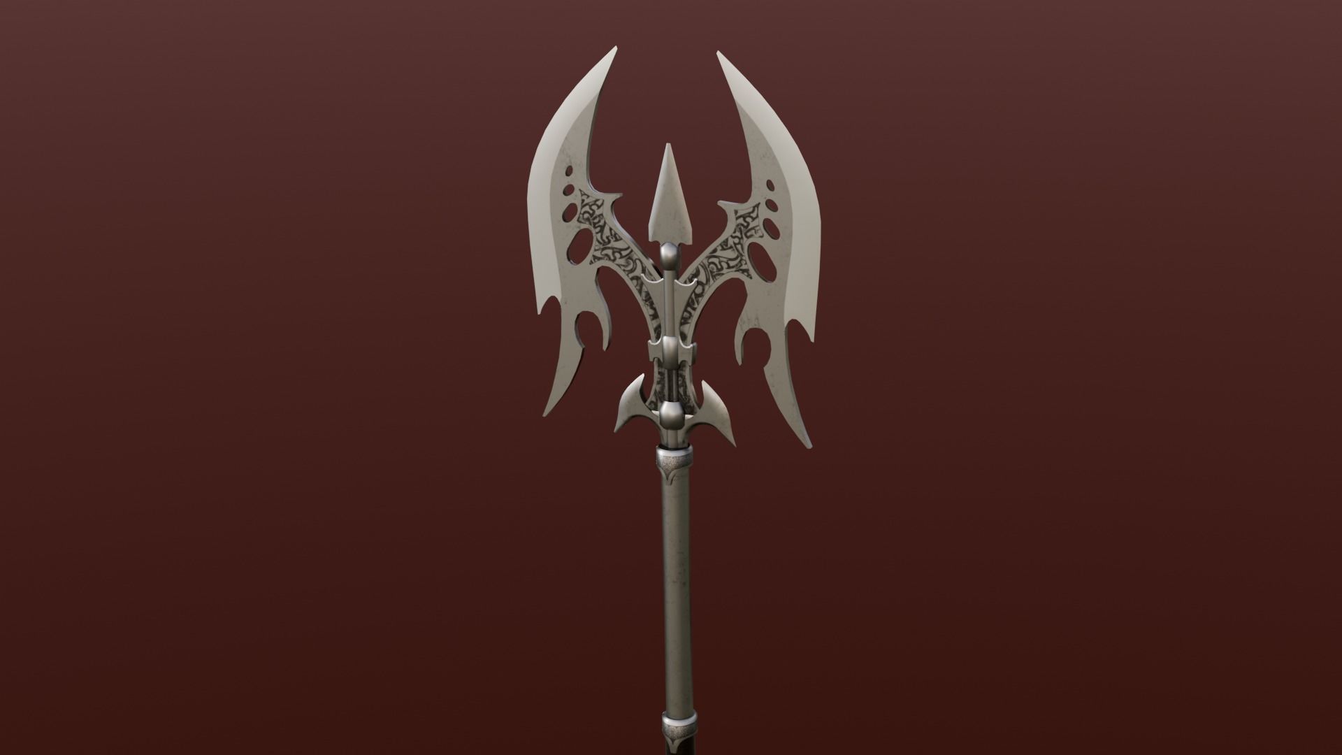 Axe 3D Model Low-poly 3D model_15