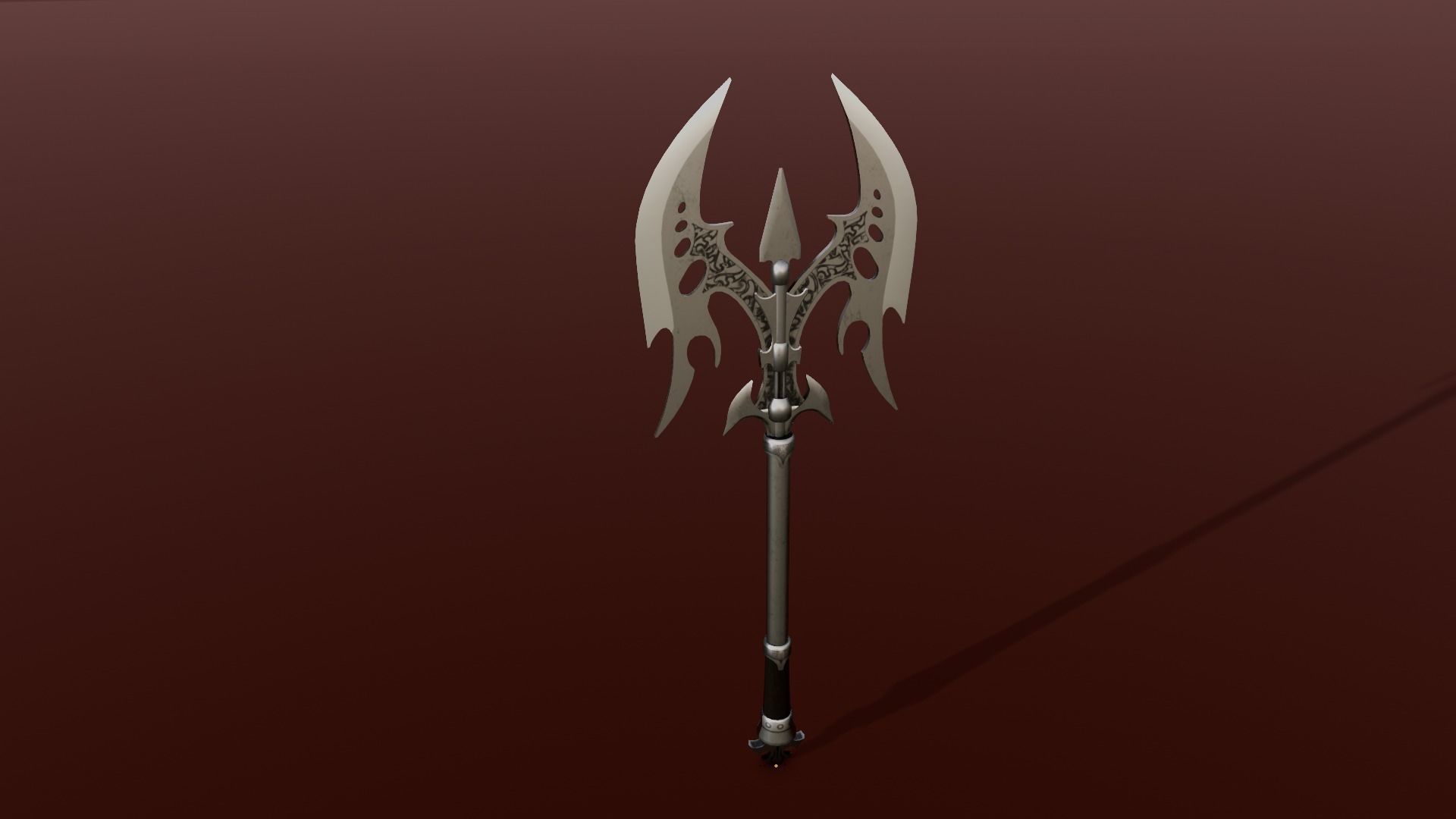 Axe 3D Model Low-poly 3D model_4