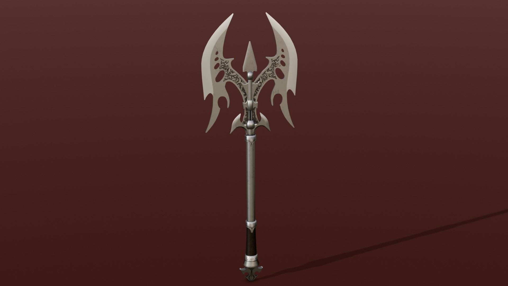 Axe 3D Model Low-poly 3D model_3