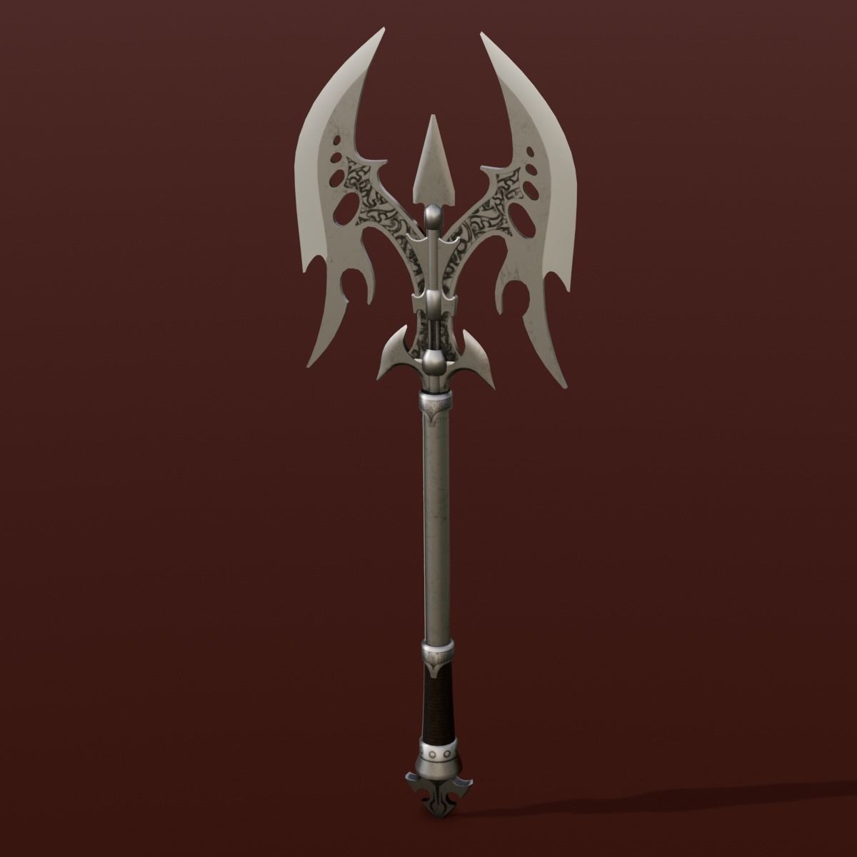 Axe 3D Model Low-poly 3D model_7