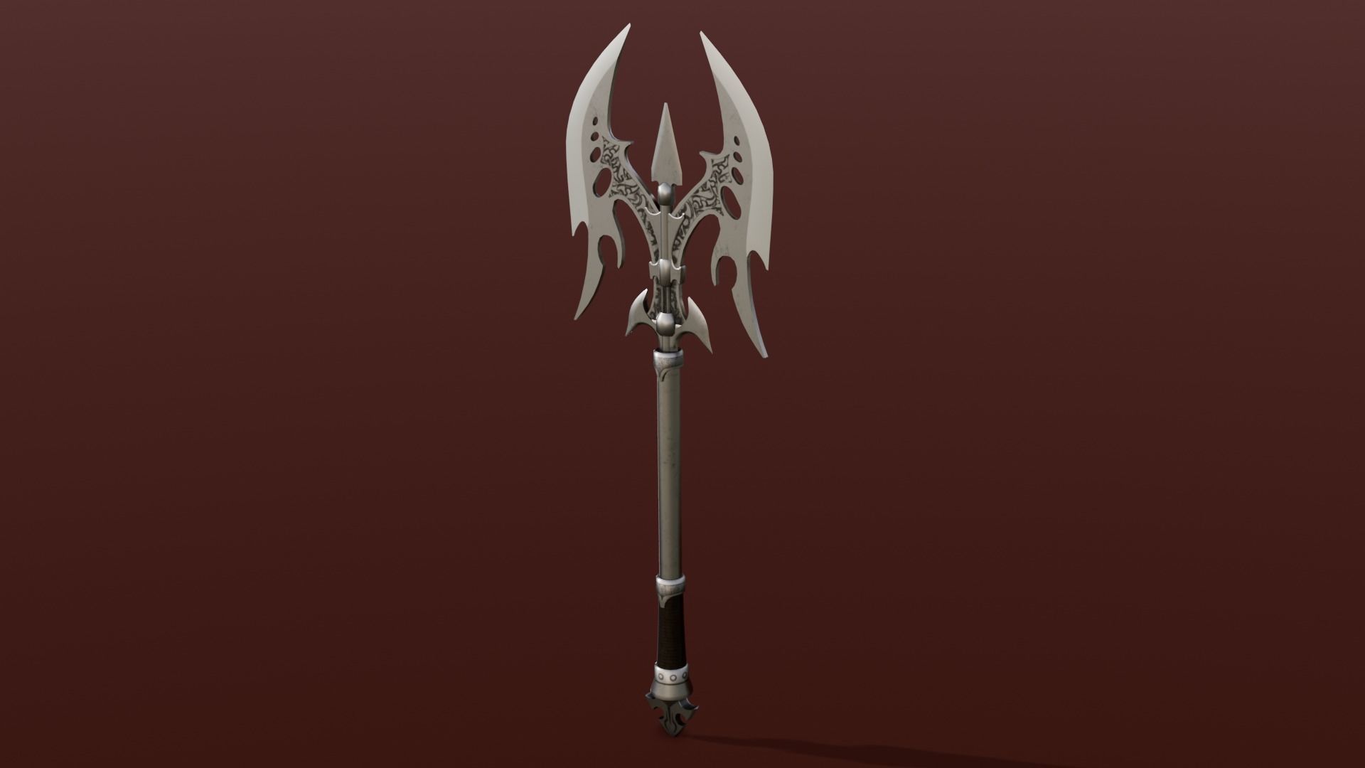 Axe 3D Model Low-poly 3D model_16