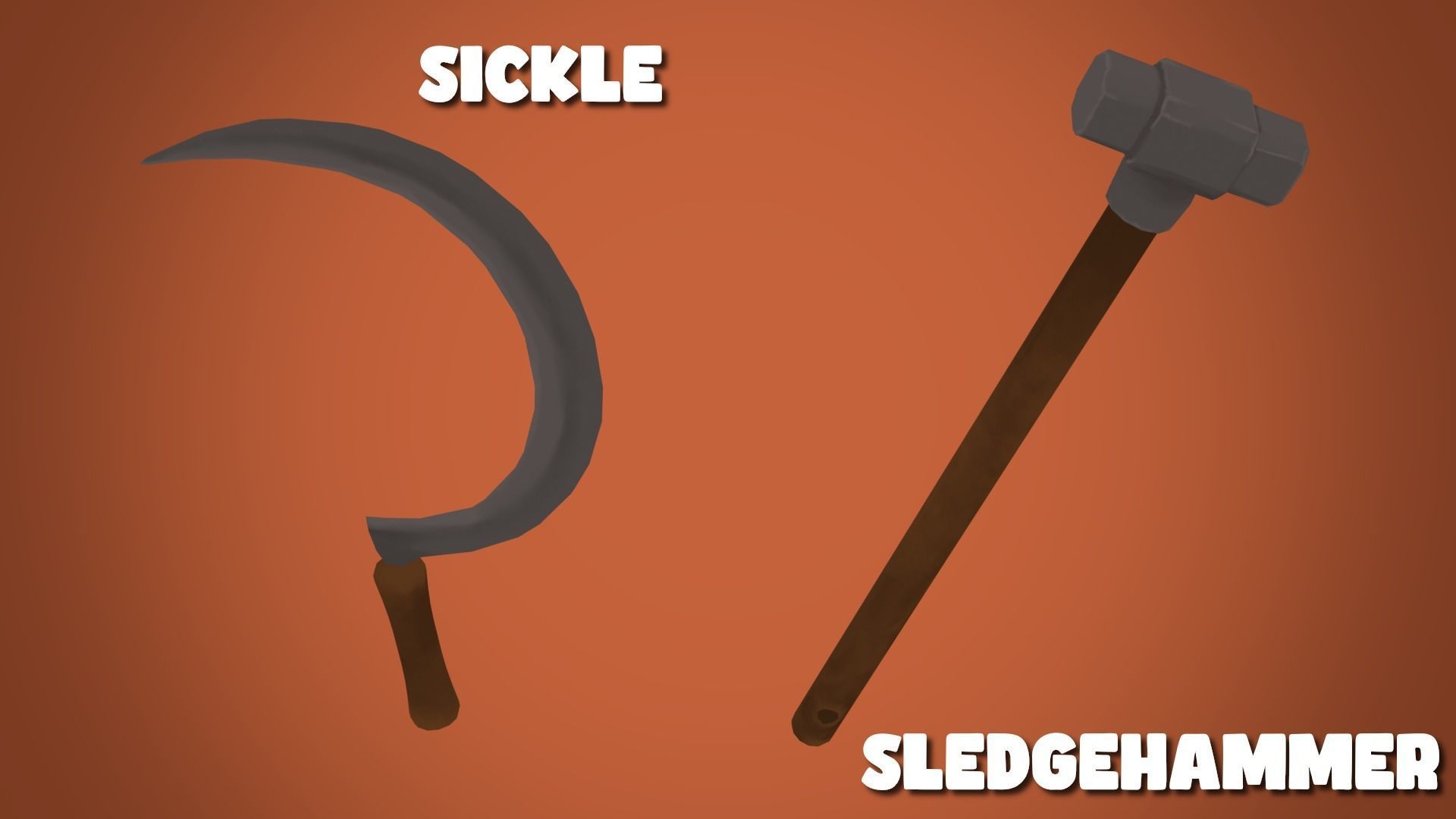 Adventurous - Tools Low-poly 3D model_7