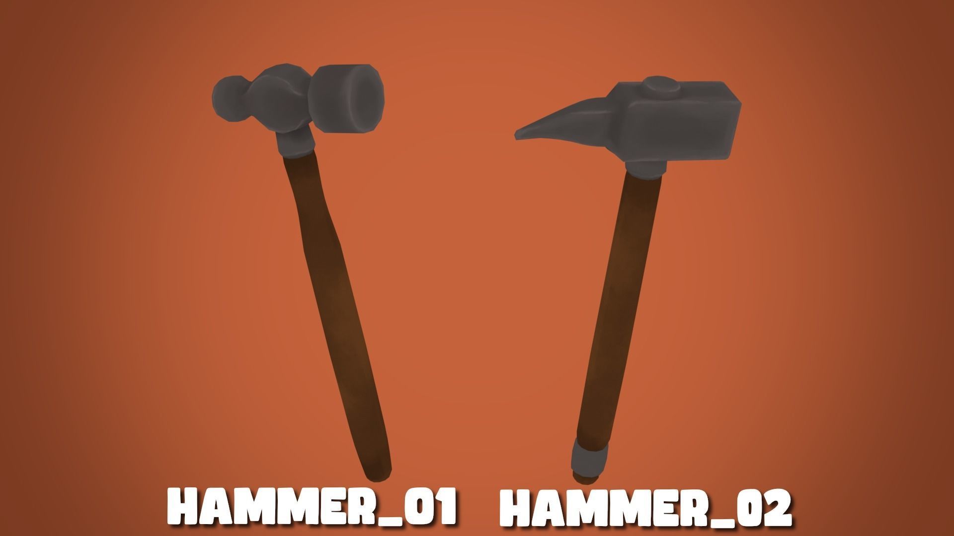 Adventurous - Tools Low-poly 3D model_12