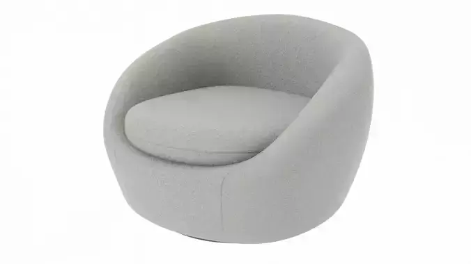 Cozy Swivel Chair 3D model