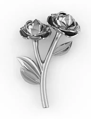 Rose Bunch  3D print model