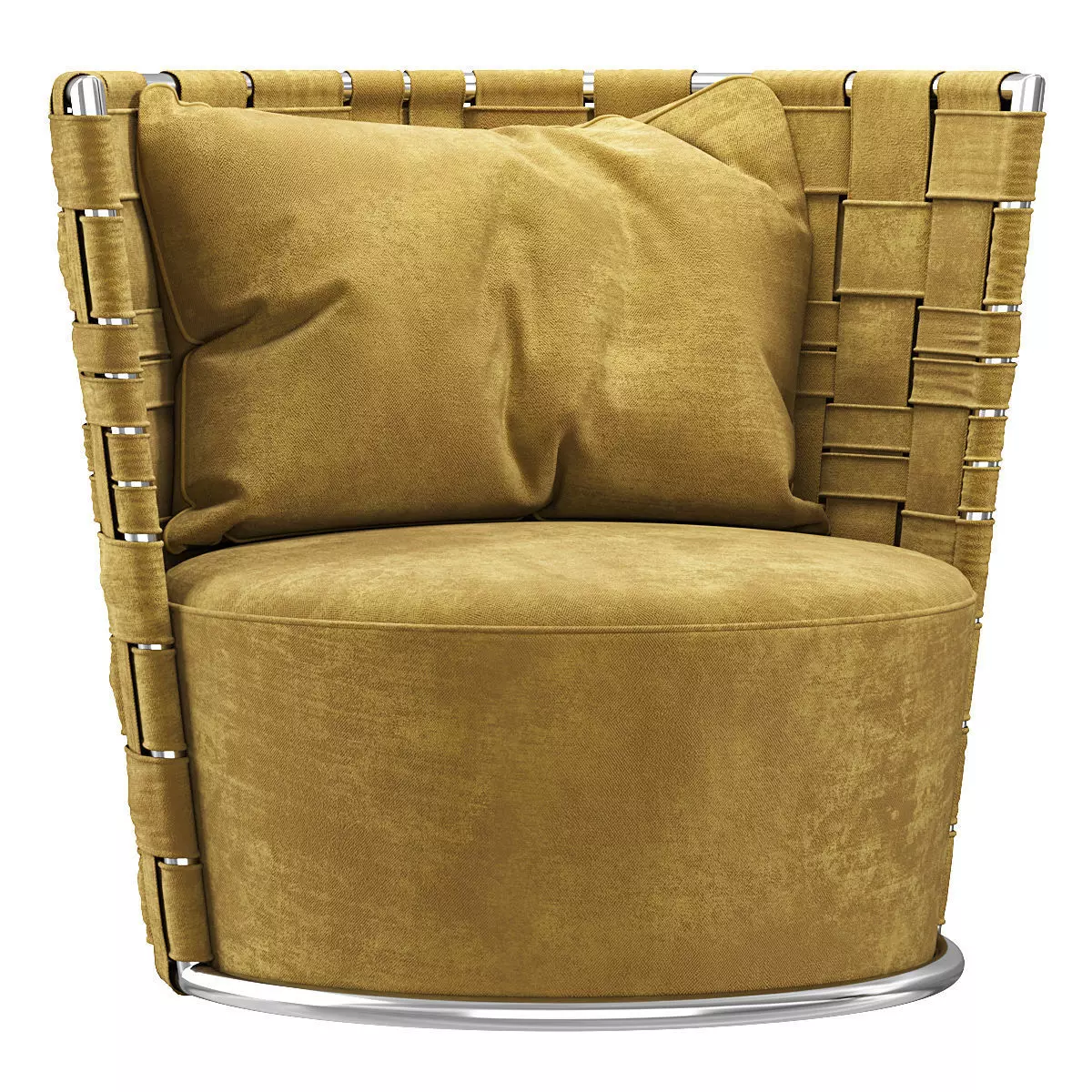 Roberto Cavalli Lounge Occasional Chairs Bell Low-poly 3D model