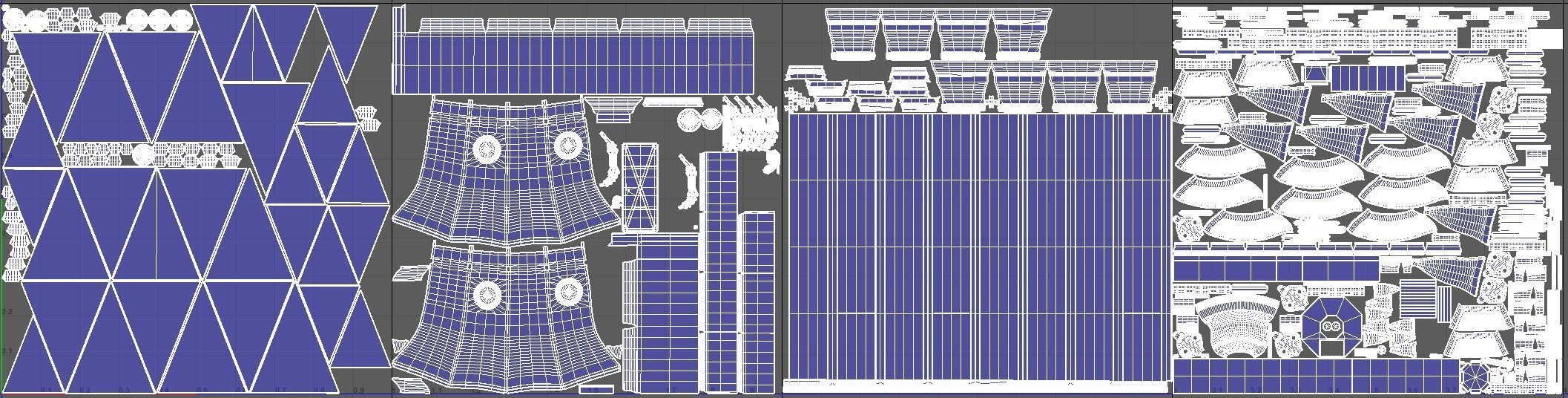 Old Metal Lighthouse 3D model_8