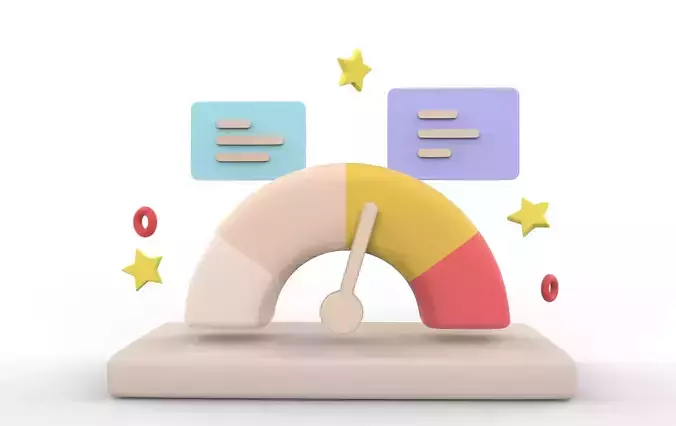 arrow point speedometer