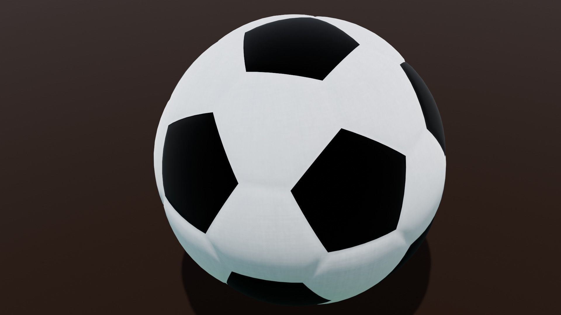 Ball 3D Model Low-poly 3D model_1