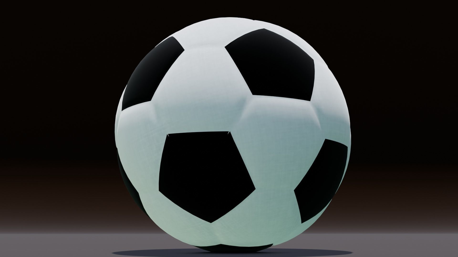 Ball 3D Model Low-poly 3D model_2