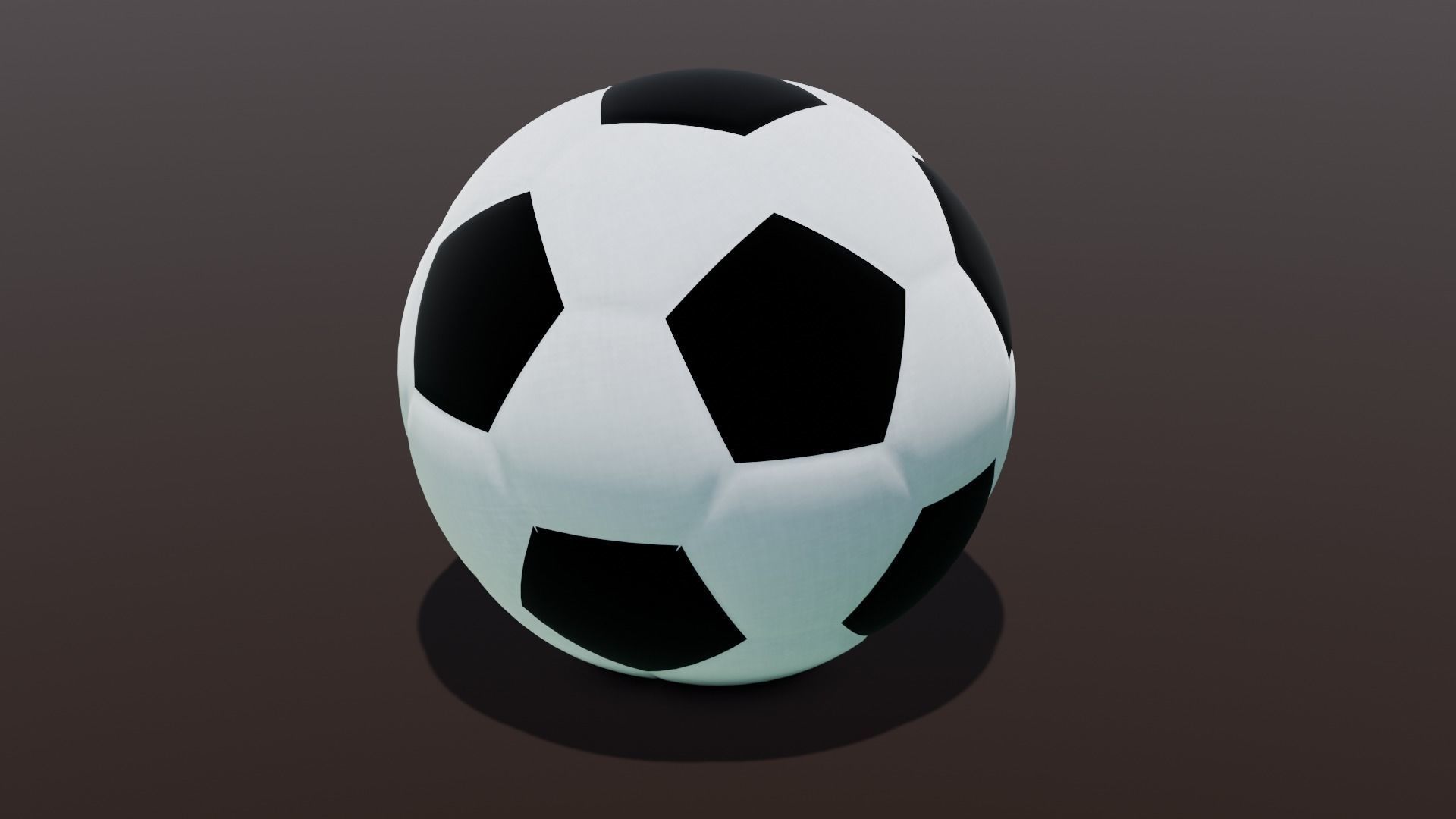 Ball 3D Model Low-poly 3D model_15