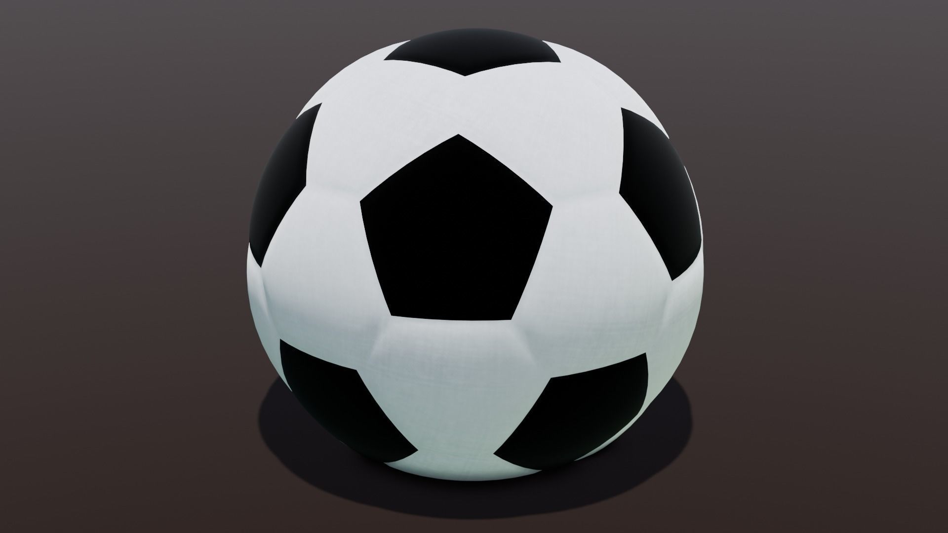 Ball 3D Model Low-poly 3D model_10