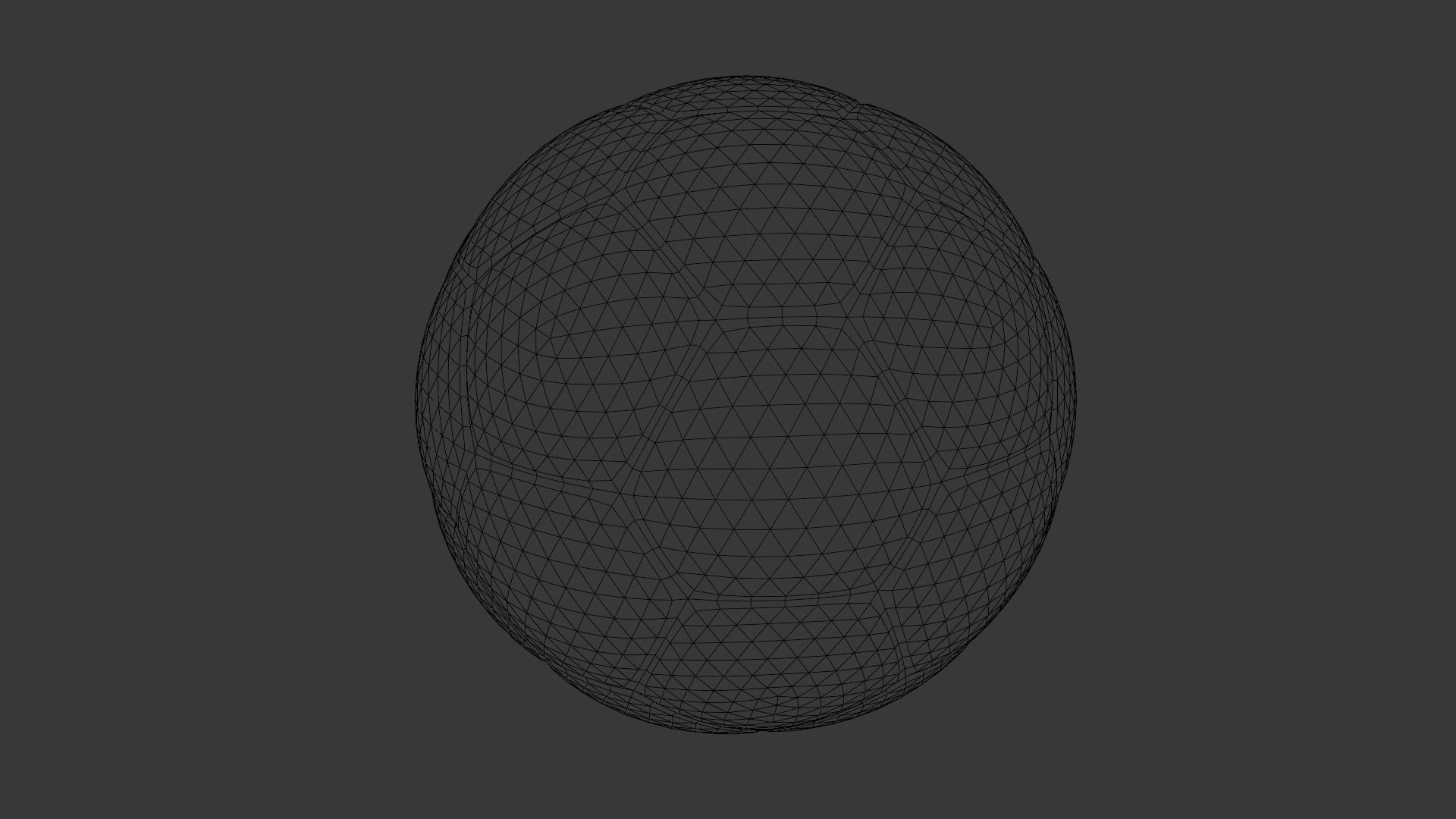 Ball 3D Model Low-poly 3D model_6