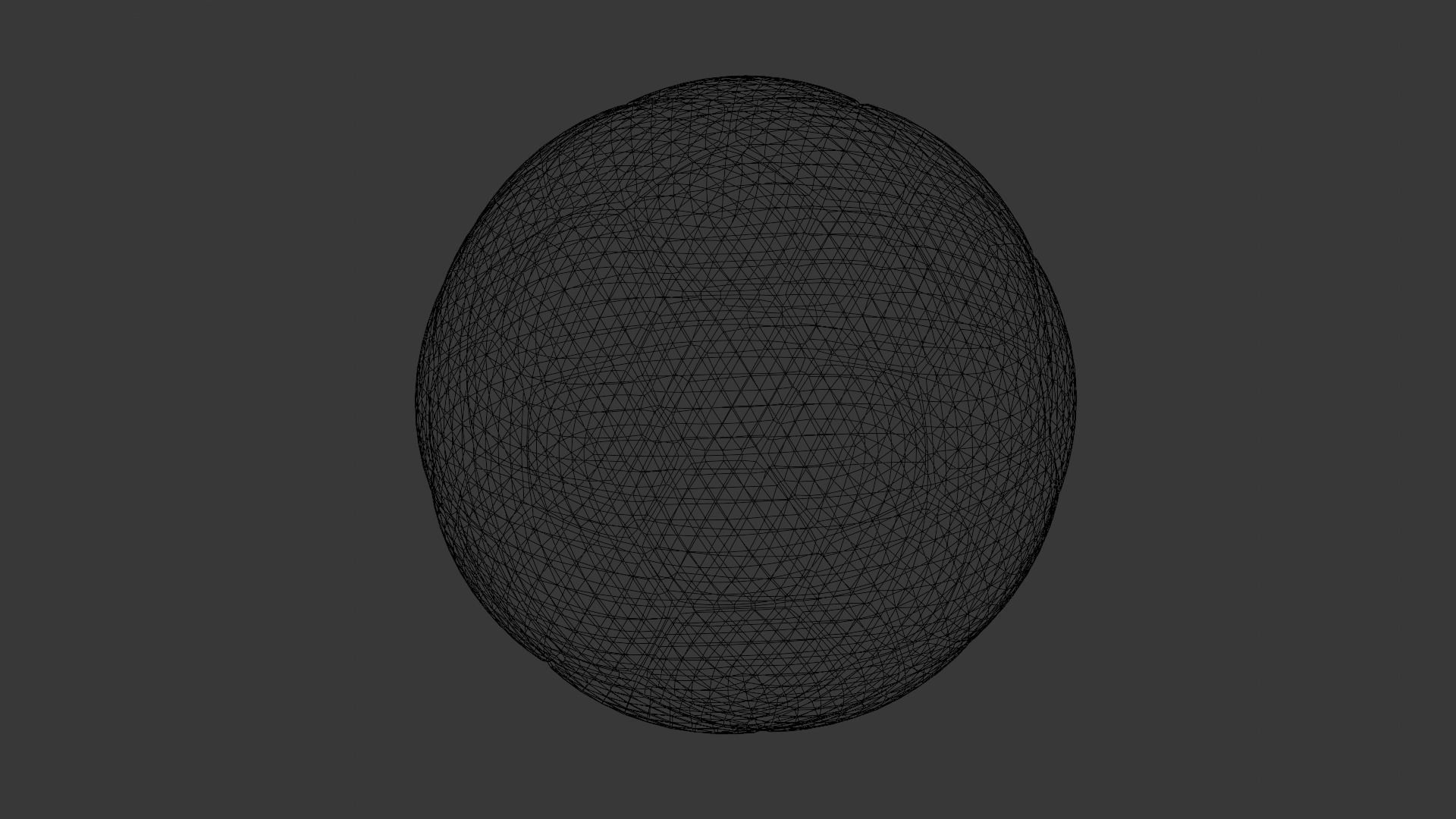Ball 3D Model Low-poly 3D model_5