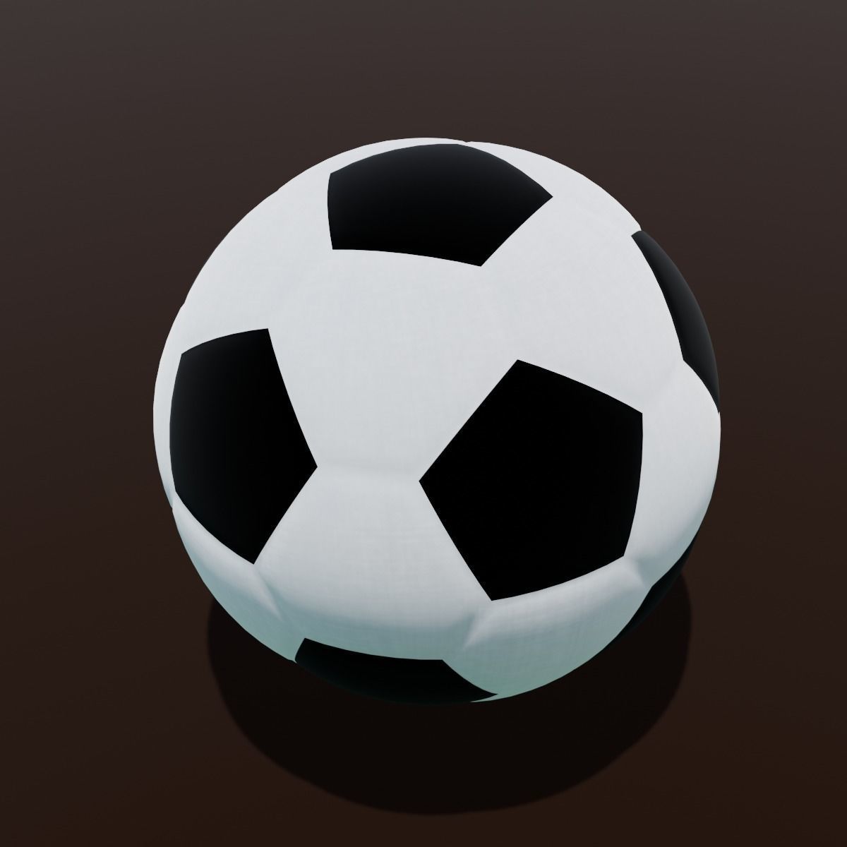 Ball 3D Model Low-poly 3D model_4