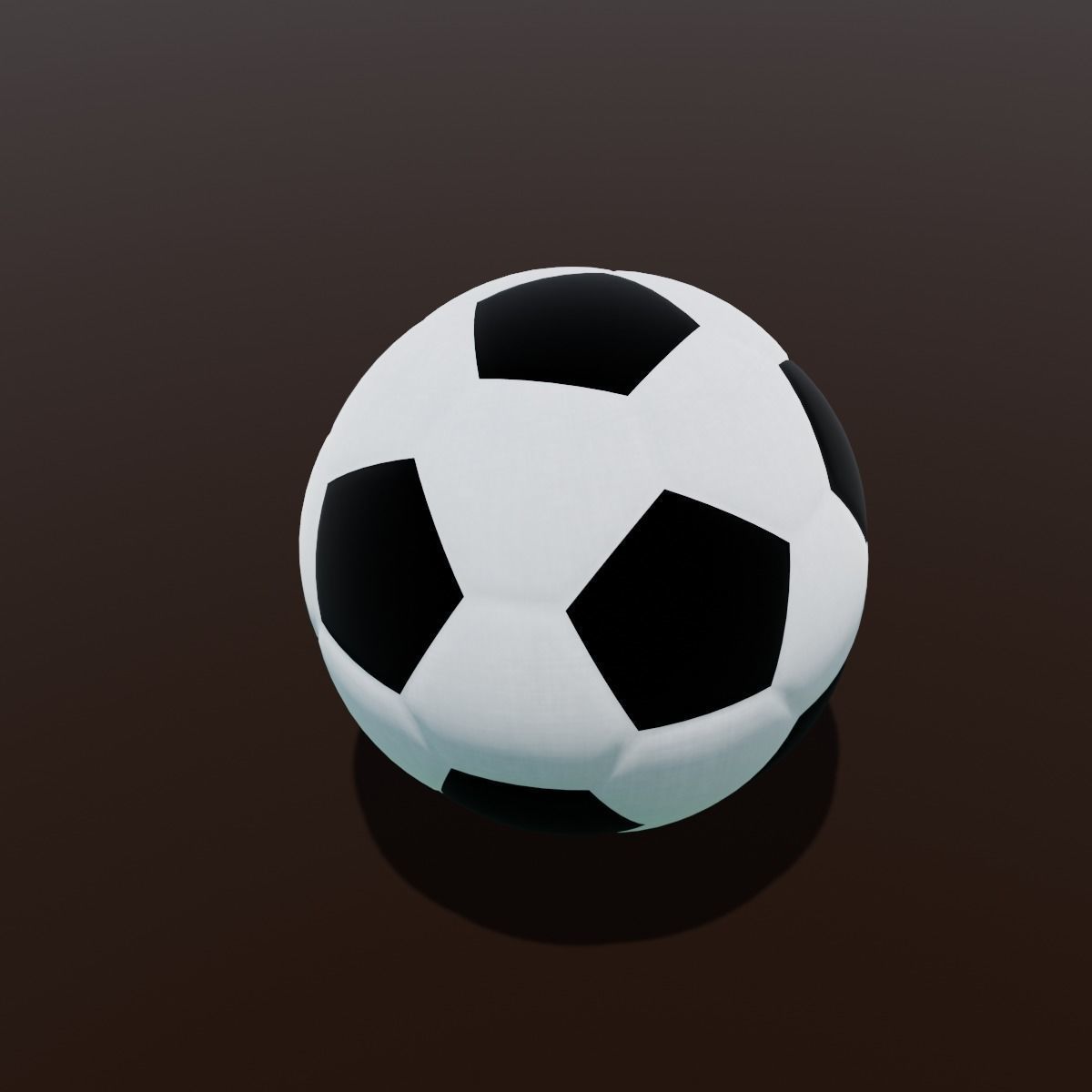 Ball 3D Model Low-poly 3D model_3