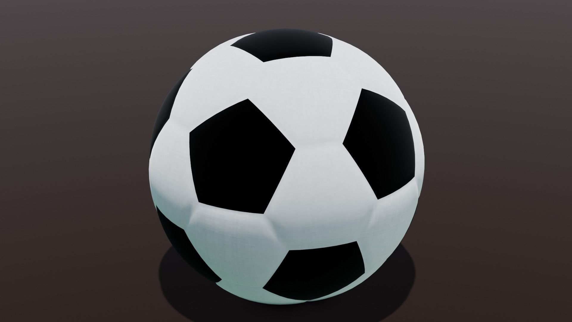 Ball 3D Model Low-poly 3D model_12