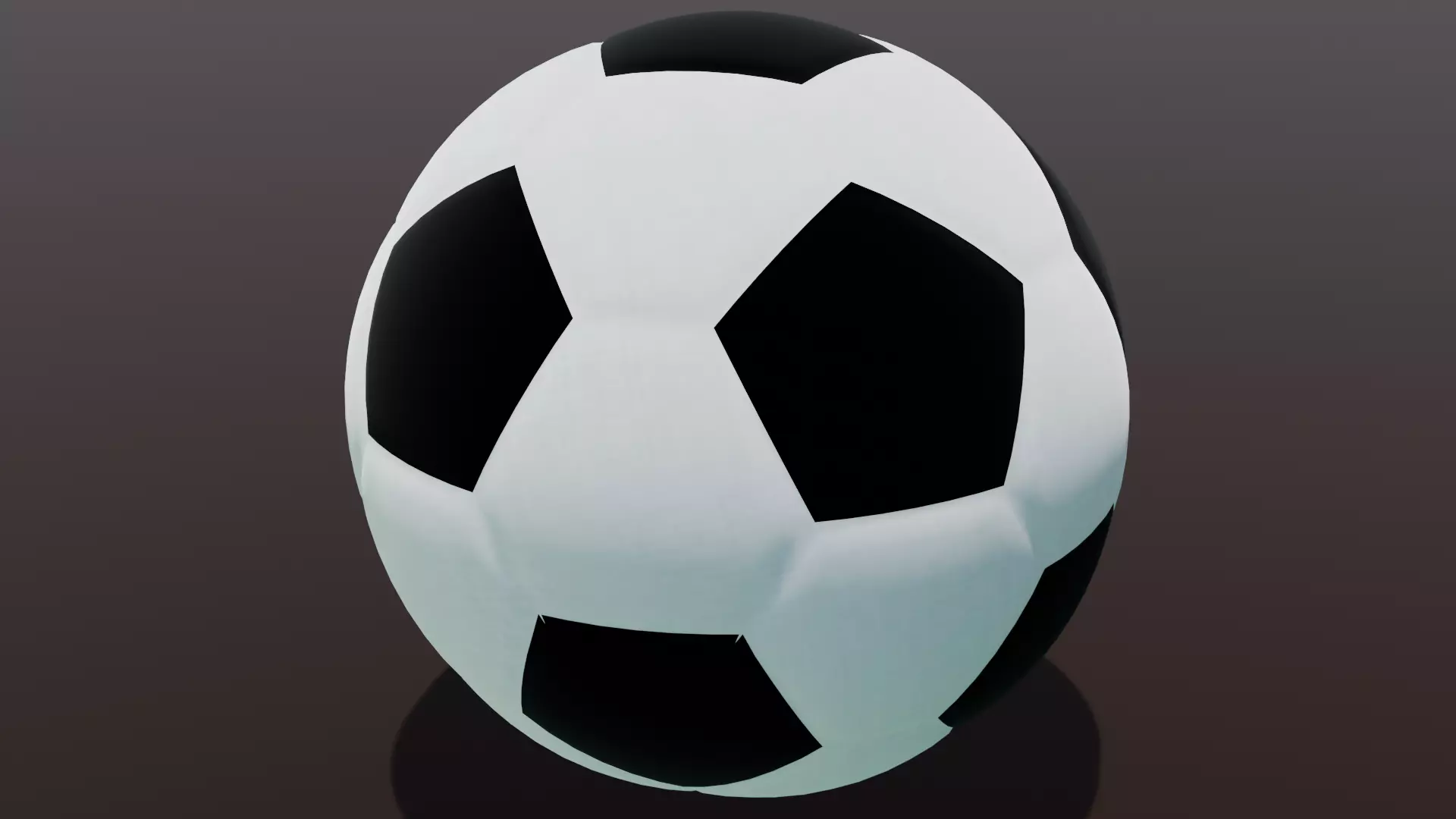 Ball 3D Model Low-poly 3D model_0