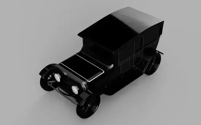3D Printable Classic Car Model Free 3D print model