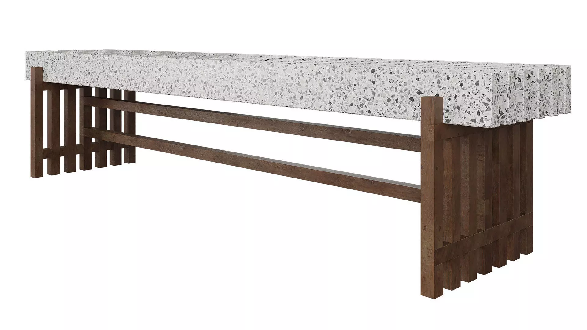 Bench 3 3D model