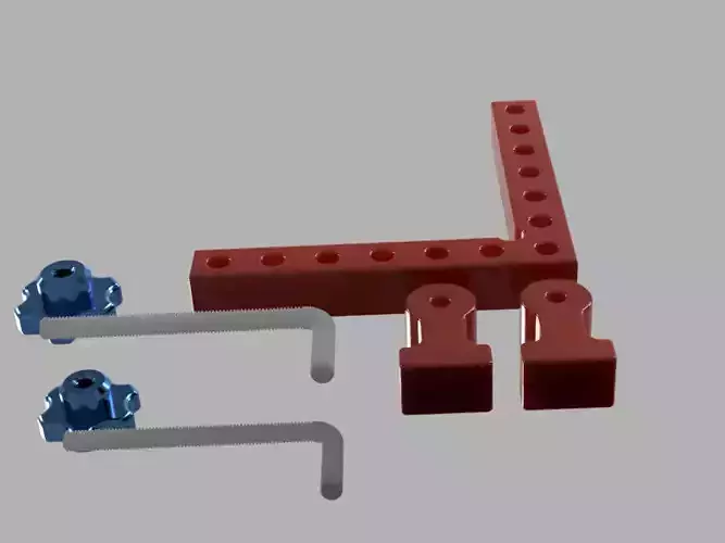 90-Degree Right Angle Clamp 3D print model