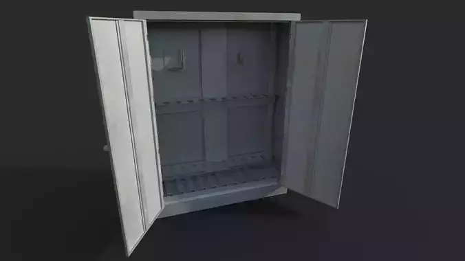 Weapon Shelf Low poly