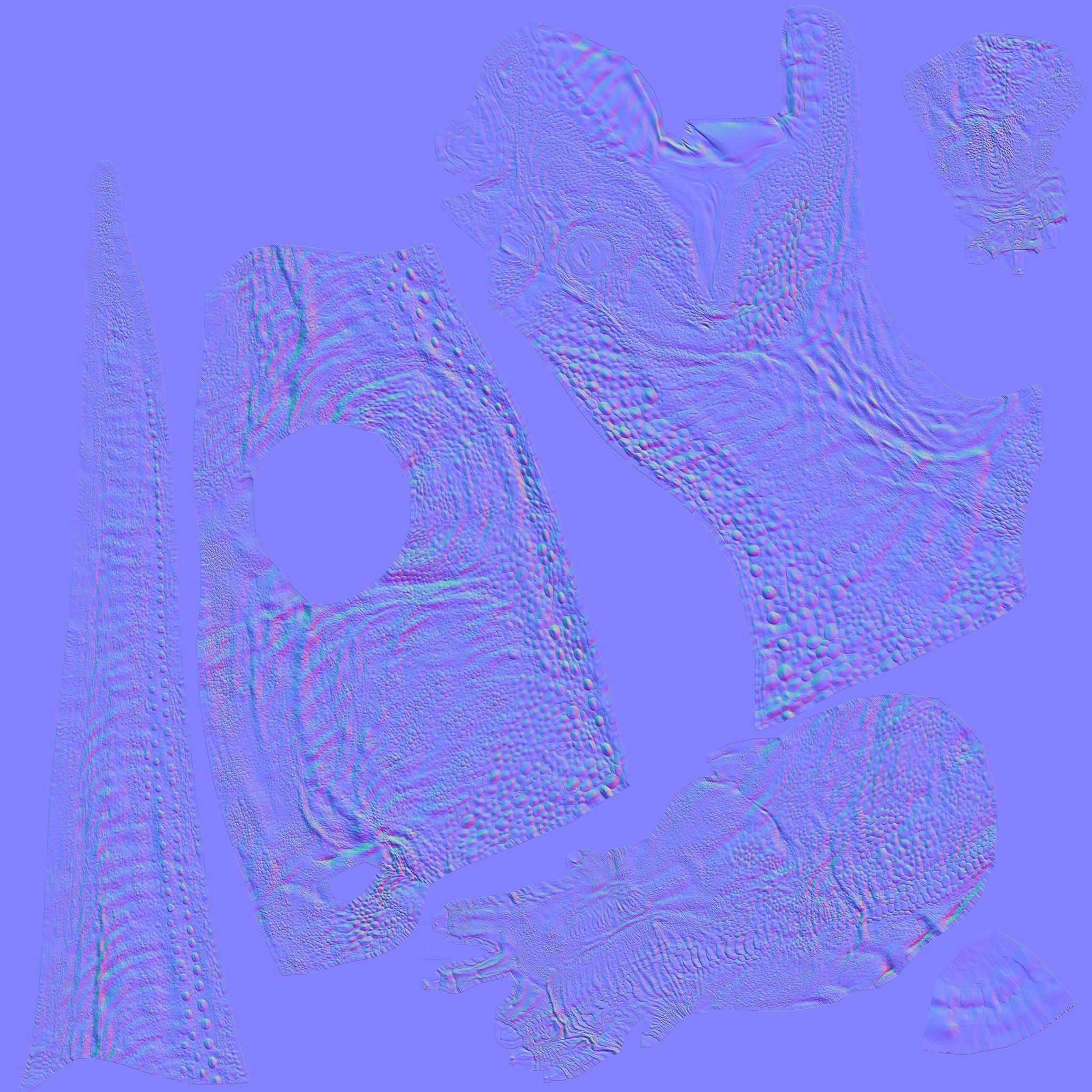 Ceratosaurus Low-poly 3D model_8