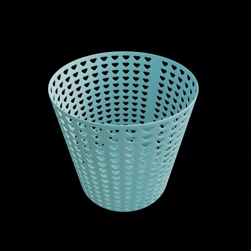 Asset bin for office model 3D model_0