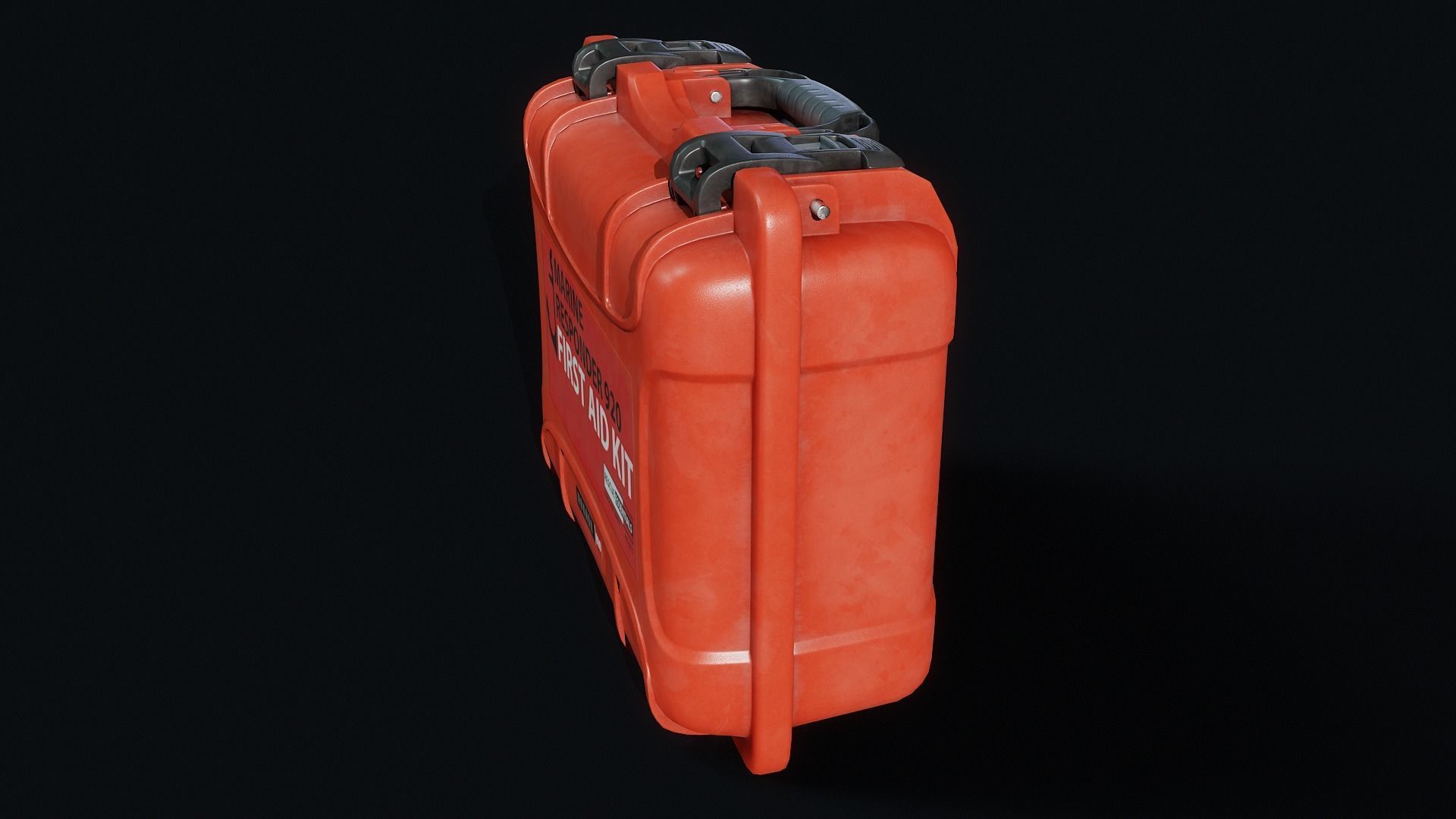 First aid kit low poly  Low-poly 3D model_16