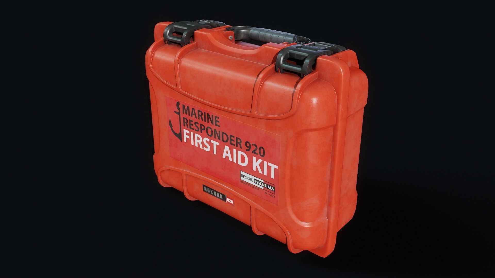 First aid kit low poly  Low-poly 3D model_17