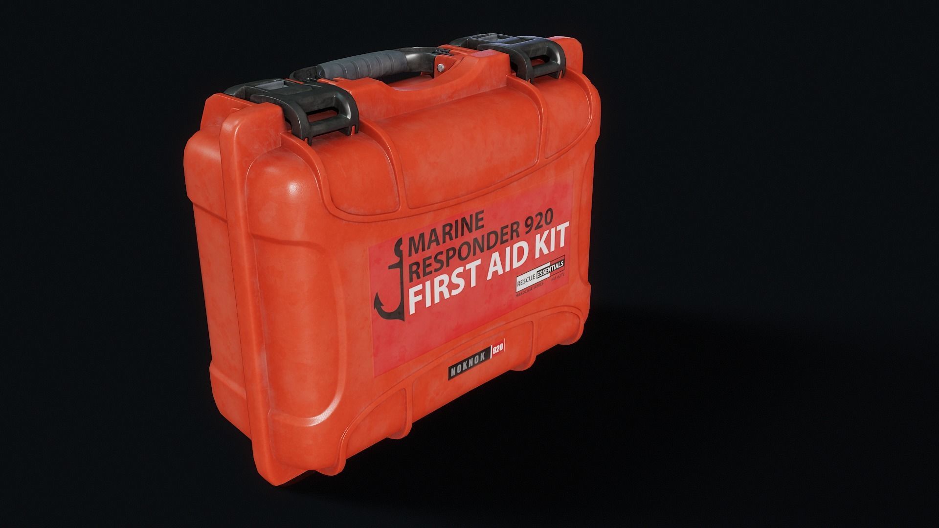 First aid kit low poly  Low-poly 3D model_20