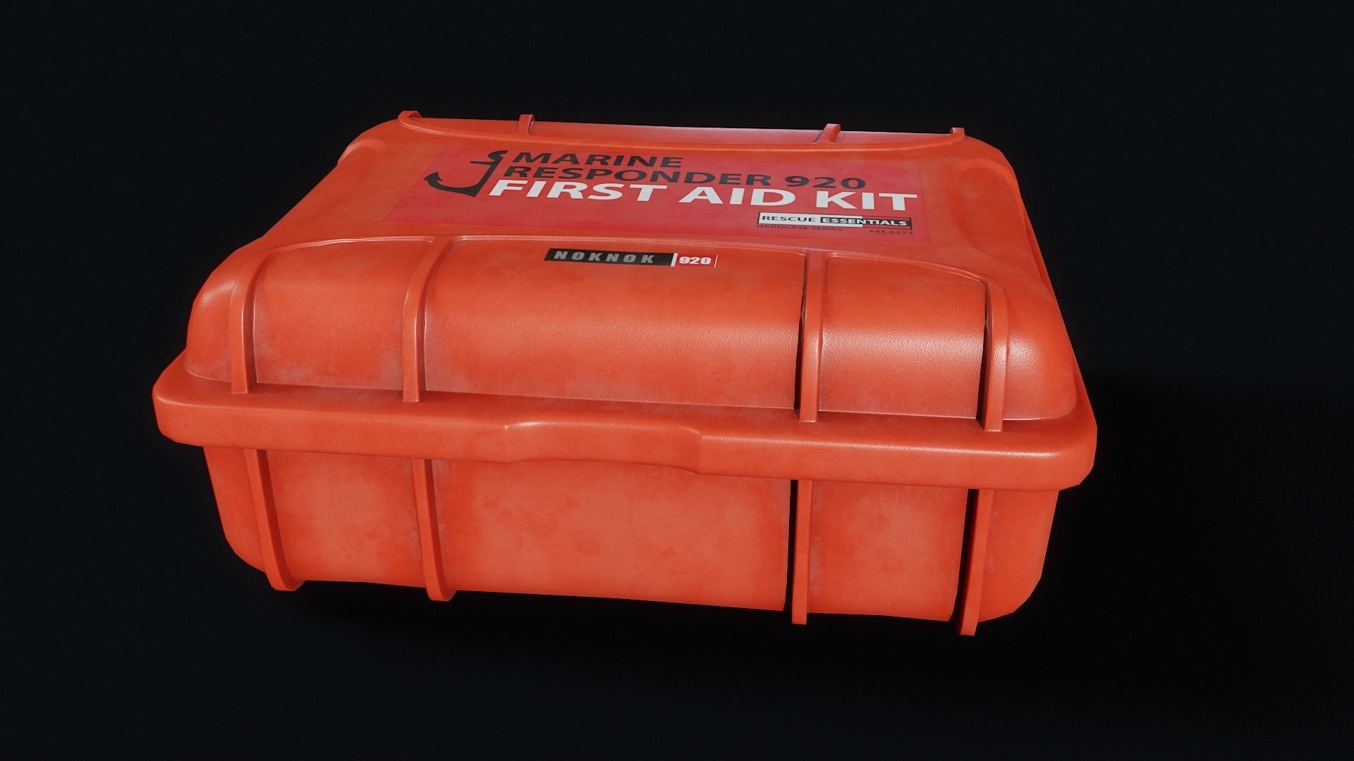 First aid kit low poly  Low-poly 3D model_7