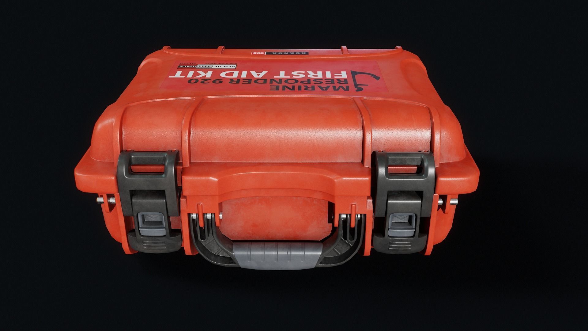 First aid kit low poly  Low-poly 3D model_12