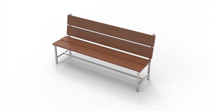 Bench 3D model