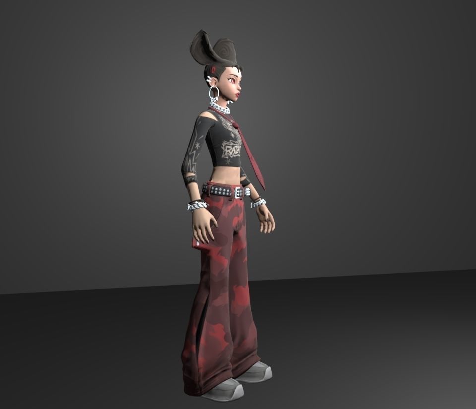 camille 3D model_3