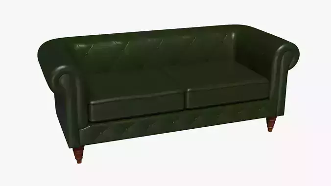 Chesterfield Sofa - Furniture 3D model