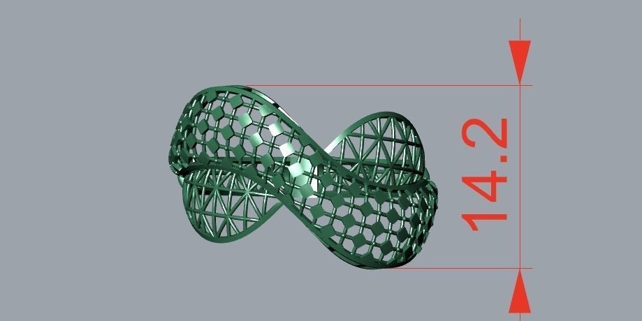 rings 3D print model_1