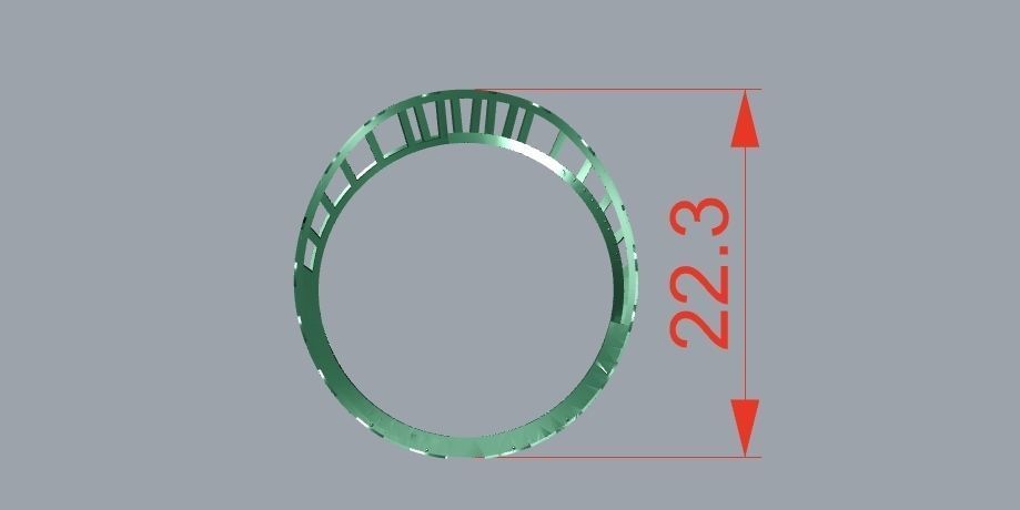 rings 3D print model_2