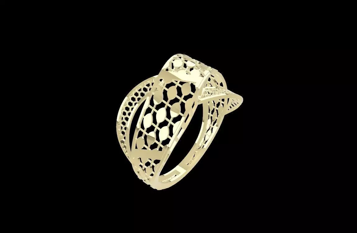 rings 3D print model_0