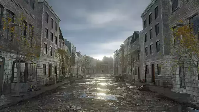 Abandoned Street Urban Decay 