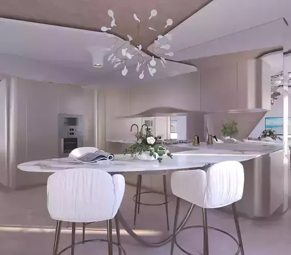 Kitchen Pininfarina OLA 20  3D model
