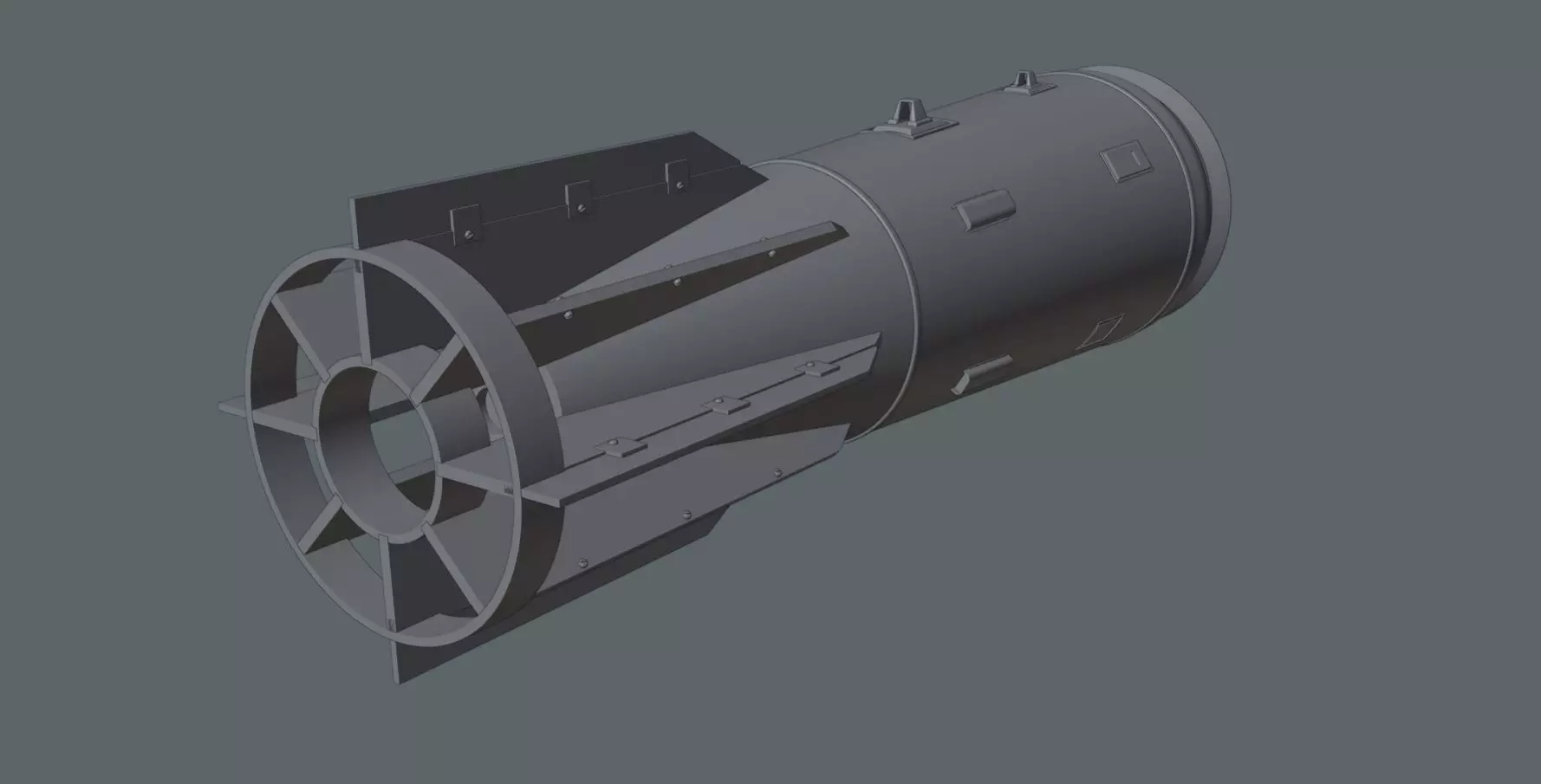 RUSSIAN FAB 3000 BOMB 3D print model
